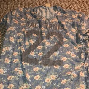 Hollister floral tee